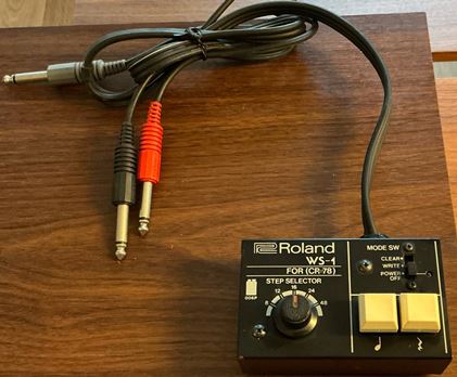Roland-CR-78 with WS-1 Write Switch !